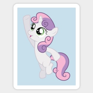 Jumping Sweetie Belle Sticker